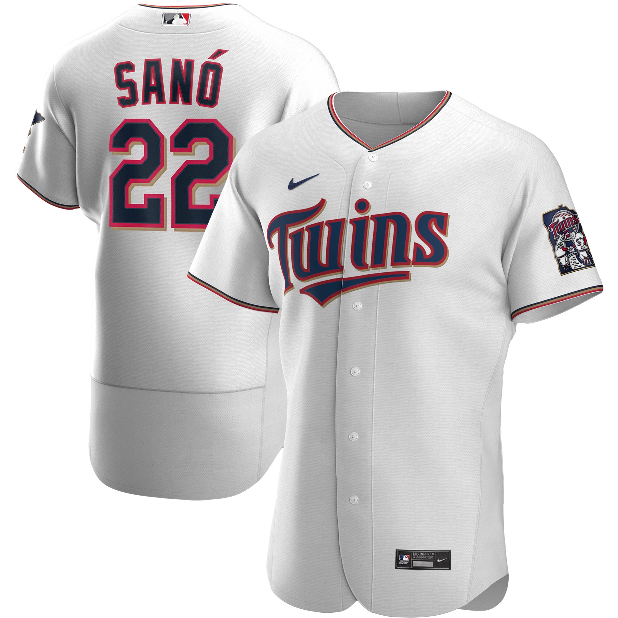 Minnesota Twins No22 Miguel Sano White Cool Base Stitched Youth MLB Jersey